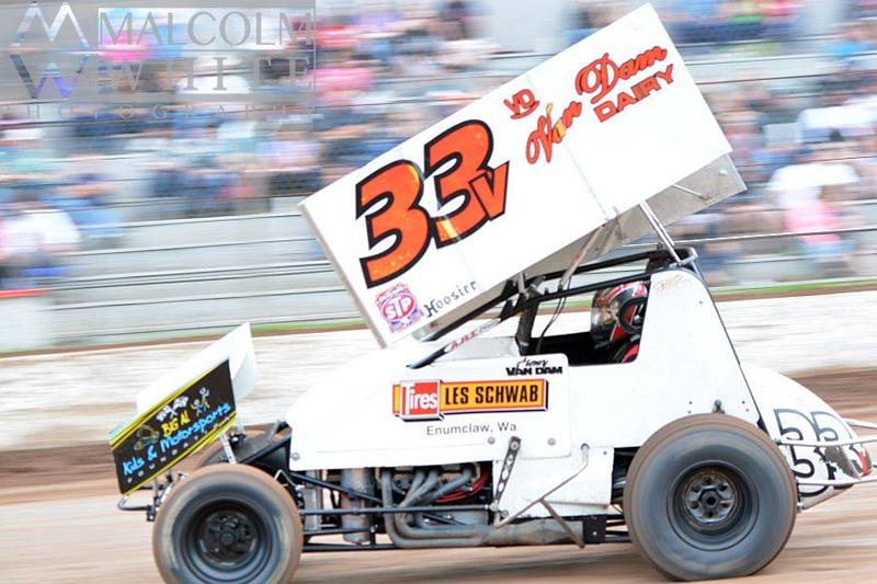 Van Dam Hampered By Mechanical Problem At Cottage Grove Speedway