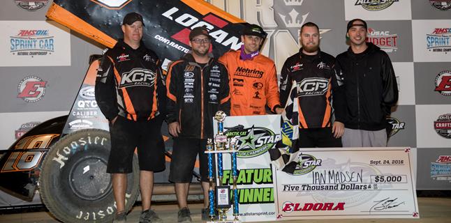 Ian Madsen scores Four Crown Nationals v...