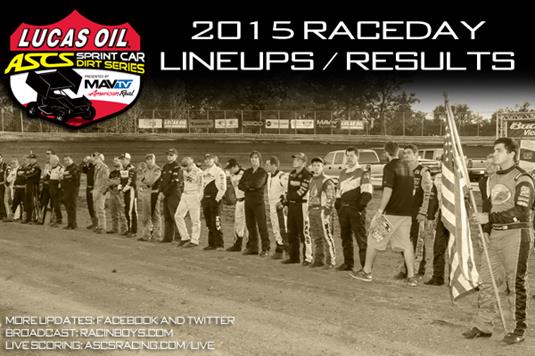 Lineups / Results - Road to Knoxville (I-80 Speedway)