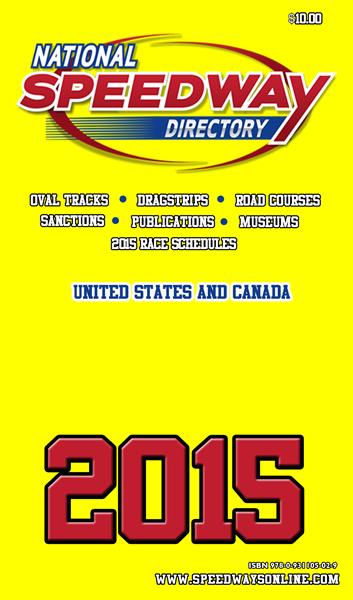 2015 National Speedway Directory Will Be Arriving Soon at Race Tracks