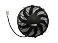9 Condenser Fan Assembly, Pusher, Curved Blade, Low Profile, 24V