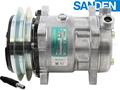 OE Sanden Compressor SD5H14 - 152mm, 1 Groove Clutch 12V