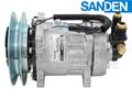 OE Sanden Compressor SD508 - 158mm, 1 Groove Clutch 12V