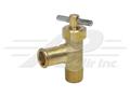 5/8 Hose Manual On/Off Heater Hose Valve With 3/8 Male Pipe Thread