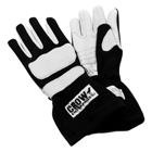 CROW WINGS DRIVING GLOVES BLK - L