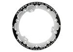 Keizer 10 Forged Beadlock Ring with Tabs, Black