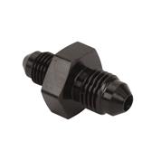 Aluminum Flare Reducer Adapter, Black, -6 AN to -10 AN