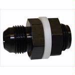 Fuel Cell Bulkhead Fitting -12 AN Black