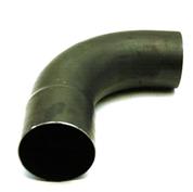 B2 Race Products Mild Steel Mandrel Bend Exhaust Elbow Pipe, 90 Degree, 3.5"