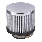 Silver Valve Cover Breather Filter, 1-1/2 Inch