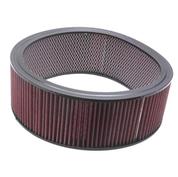 B2 Race Products Washable Air Filter Element, 14 x 4 Inch