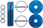 Aluminum Hood Pin Kits - Colors