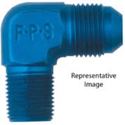 Adapter, 90 Degree, 10 AN Male to 3/8 in NPT Male,