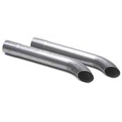 B2 Race Products Slip-Over Kickout Extension Pipes, Plain, 3-1/2 x 26"