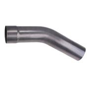 Mild Steel Mandrel Bend Exhaust Elbow Pipe, 30 Degrees, Long, 3.5"