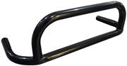 Triple X Sprint 4130 Stainless Front Bumper with Vertical Hoop, Black