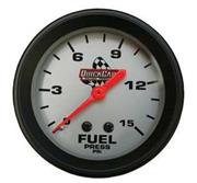 QuickCar Economy Fuel Pressure Gauge, 0-15psi