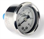 Holley 1.5" Fuel Press Gauge 0-30PSI Liquid-Filled