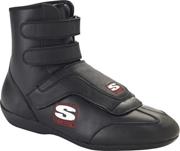Simpson Stealth Sprint Driver Shoes, Black Leather