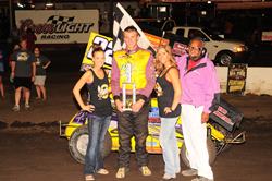 1st win at Huset's Speedway