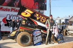 Cisney Stays Patient to Score First Career Win at Lincoln Speedway