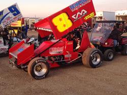 Lasoski Doomed by Flat Tire While Leading NCRA Feature at 81 Speedway