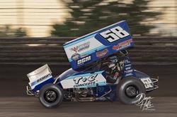 Kaleb Johnson Posts Top Five at Knoxville Raceway During First Race With Aaron Long