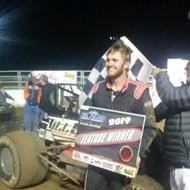 Taylor Scores Fourth Win, Leads POWRi Warrior Sprint League Championship Standings