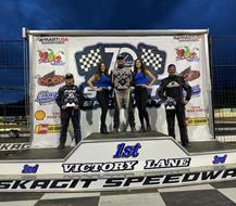 Starks Produces Win at Skagit Speedway and Podium at Grays Harbor Raceway