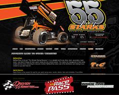 Driver Websites Makes Website for Sprint Car Pilot Trey Starks