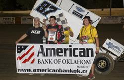 Aaron Reutzel Grabs Sooner Cash at Creek County Speedway