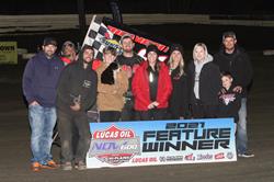 Hinton, Flud and Nunley Victorious During NOW600 Nationals Finale at Creek County Speedway