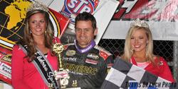 Madsen Breaks Through for World of Outlaws STP Sprint Car Victory at Eldora