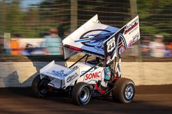 Hagar Ties Career-Best World of Outlaws Result at Riverside International Speedway