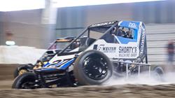 Hendricks Charges to Eighth-Place Finish During 2nd annual Midget Round Up