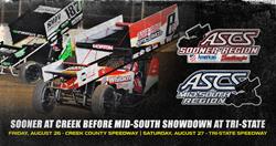 ASCS Sooner Region At Creek County, Followed By ASCS Mid-South Matchup At Tri-State Speedway This Weekend
