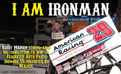 Kerry Madsen Holds off Donny Schatz to Win the Federated Auto Parts Ironman 55 presented by Walker