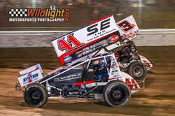 Dominic Scelzi Produces Podium Performance During World of Outlaws Event at Kings Speedway