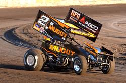 Kerry Madsen Strong During Knoxville Nationals Preliminary Night and SPEED SPORT World Challenge
