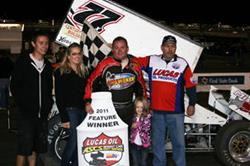 Johnson Takes ASCS Sprint Victory as Winter Nationals Open at Devil's Bowl