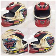 Brian Brown helmet showcase item in this year's National Open Benefit