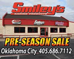 Smiley's Racing Oklahoma Store Pre-Season Sale is on Feb. 4-6!!