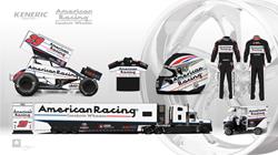 American Racing Continues Partnership with Keneric Racing For 2014 World of Outlaws STP Sprint Car Series Season