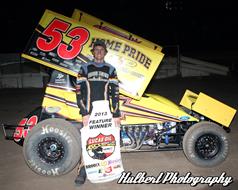 Dover Drives to Lucas Oil ASCS National Tour Win for Sixth Straight Season