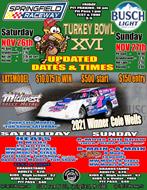 Turkey Bowl XVI this weekend at Springfield