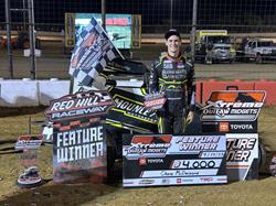 McDermand tops  Xtreme Outlaw Midgets at Red Hill, third back-to-Back win of 2023