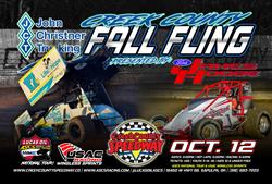 Event Info: Creek County Speedway - John Christner Trucking Fall Fling presented by James Hodge Ford