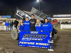 Starks Hustles From 24th to Win Skagit Speedway Season Opener