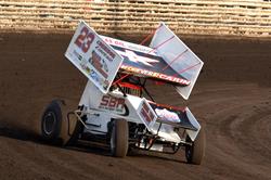 Bergman Hampered by Preliminary Night Heat Race at 360 Knoxville Nationals
