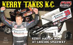 Madsen Charges to Victory In FVP Outlaws at Lakeside